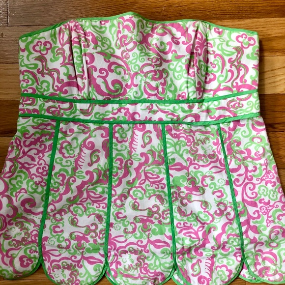 Lilly Pulitzer Strapless Top - Picture 1 of 2